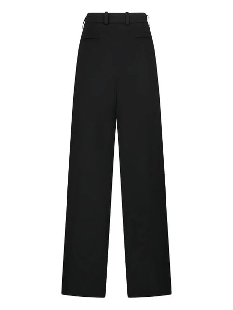 Chloé pleated wide-leg trousers - Black - zdjęcie produktu nr 1