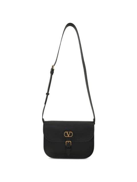 Valentino Garavani Antibes logo buckle shoulder bag - Black - zdjęcie produktu nr 1