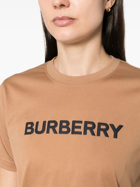 Burberry logo-print cotton T-shirt - Brown