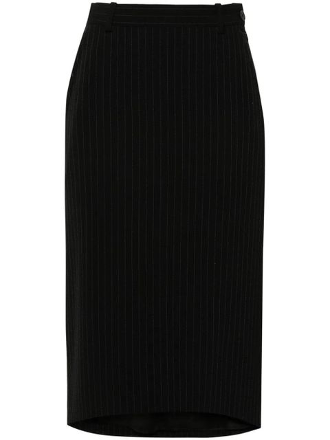 Balenciaga Hourglass midi skirt - Black - zdjęcie produktu nr 1