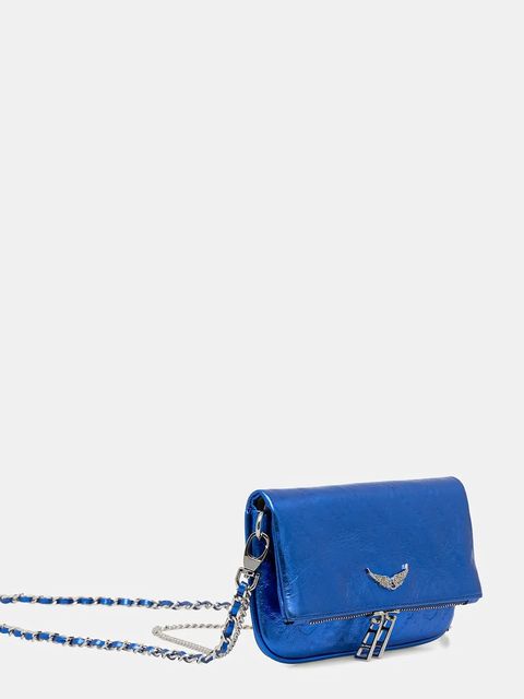 ZADIG&VOLTAIRE torebka skórzana kolor granatowy LWBA04035