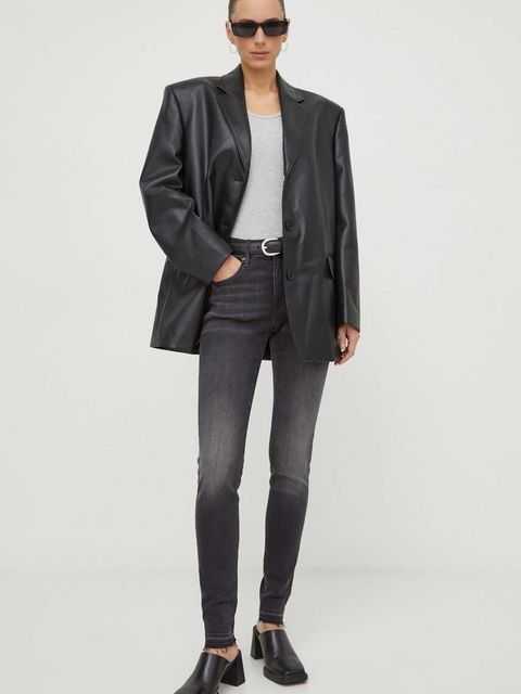 G-Star jeansy damskie kolor czarny - zdjęcie produktu nr 2