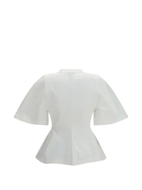 Balenciaga shaped flared T-shirt - White - zdjęcie produktu nr 2