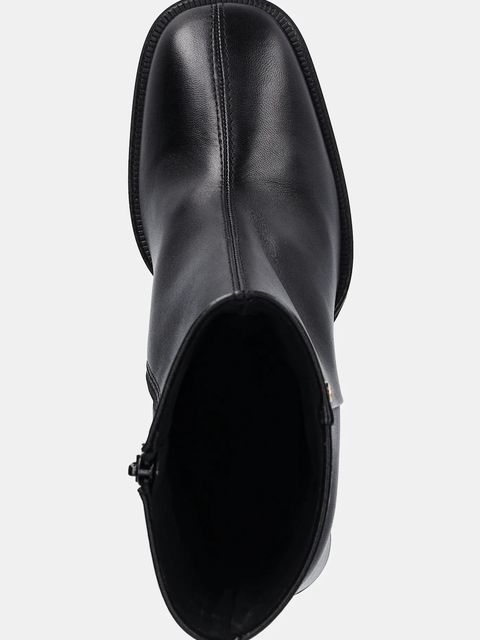 Furla botki skórzane Diamante damskie kolor czarny na słupku YK05FUD X30000 O6000