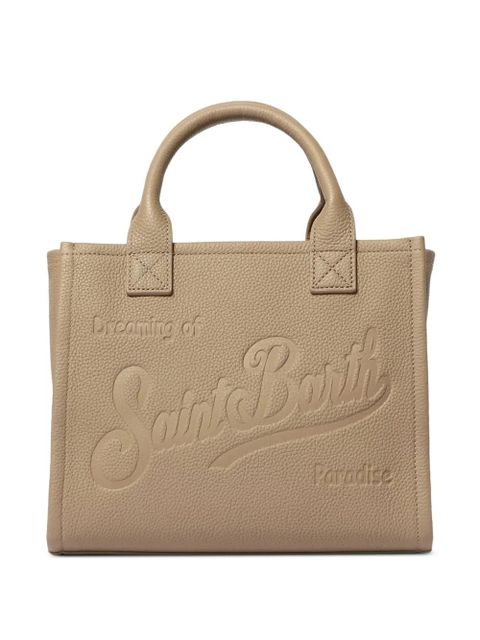 MC2 Saint Barth mini Vanity debossed tote bag - Neutrals - zdjęcie produktu nr 1