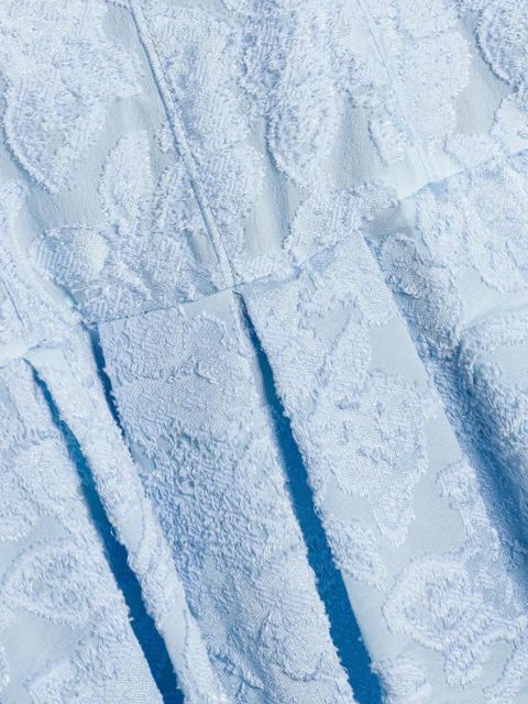 Simkhai Fifi bubble-skirt mini dress - Blue - zdjęcie produktu nr 2