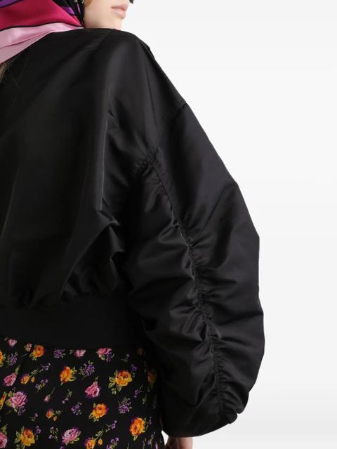 Dolce & Gabbana zip-up bomber jacket - Black
