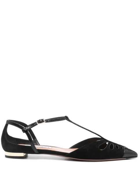 Aquazzura Camille flat pumps - Black - zdjęcie produktu nr 1