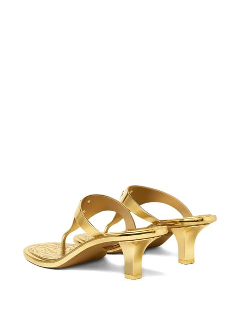 Versace 55mm Alia metallic mules - Gold - zdjęcie produktu nr 2