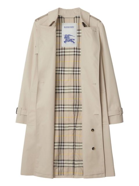Burberry midi trench coat - Neutrals