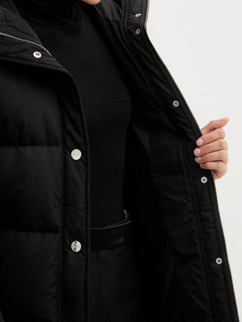 Liu Jo kurtka puchowa kolor czarny zimowa MF5293 T3965