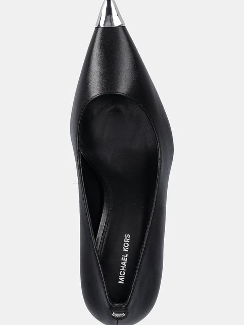 MICHAEL Michael Kors szpilki skórzane Kasia High Pump kolor czarny 40R6KAHP3L.001