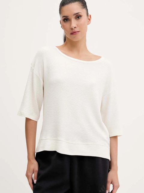 BOSS t-shirt lounge damski kolor beżowy 50540029 - zdjęcie produktu nr 1