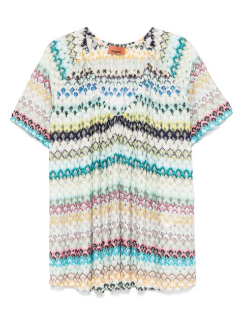 Missoni zigzag blouse - Blue
