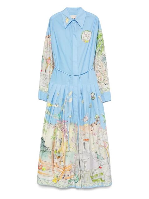 ALEMAIS organic cotton dress - Blue - zdjęcie produktu nr 1