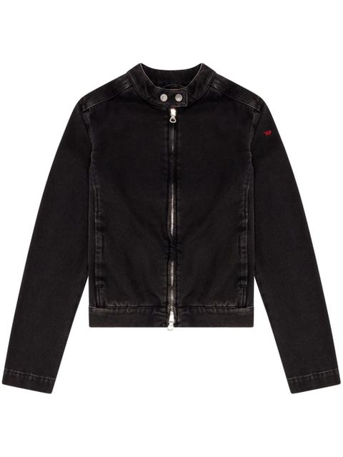 Diesel DE-MORNIN denim jacket - Black - zdjęcie produktu nr 1