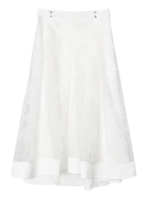 3.1 Phillip Lim floral-detail midi skirt - White - zdjęcie produktu nr 1