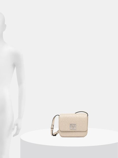 Armani Exchange torebka kolor beżowy 942648 CC793