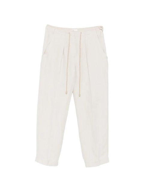 ISABEL MARANT Sharony drawstring-waist trousers - Neutrals - zdjęcie produktu nr 1