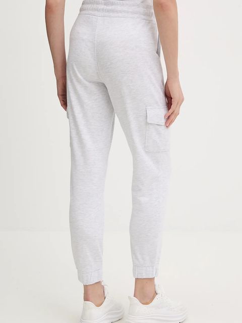 Dkny spodnie dresowe damskie kolor szary melanżowe DP6P3512 - zdjęcie produktu nr 2