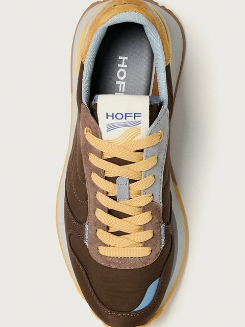 Hoff sneakersy TRACK & FIELD BROWN damskie kolor brązowy 22517003
