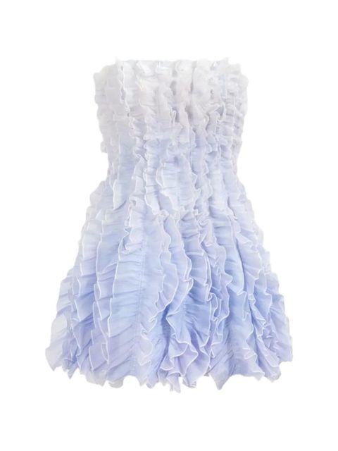 Aje Temperance ruffled mini dress - Blue - zdjęcie produktu nr 1