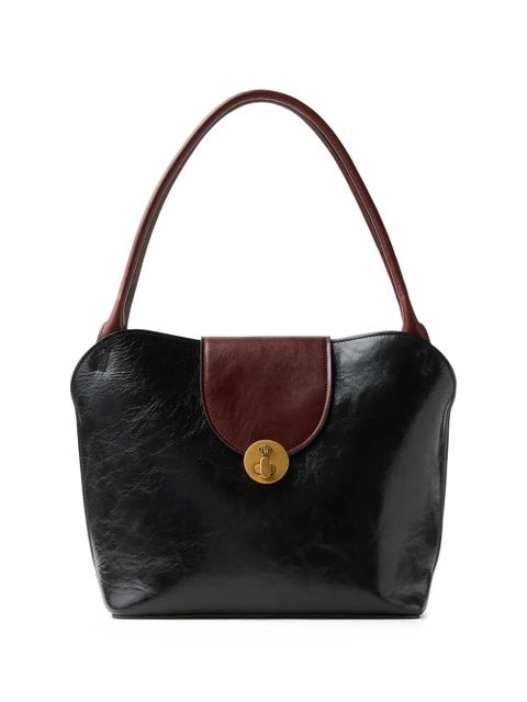 Versace Vivian leather shoulder bag - Black - zdjęcie produktu nr 1