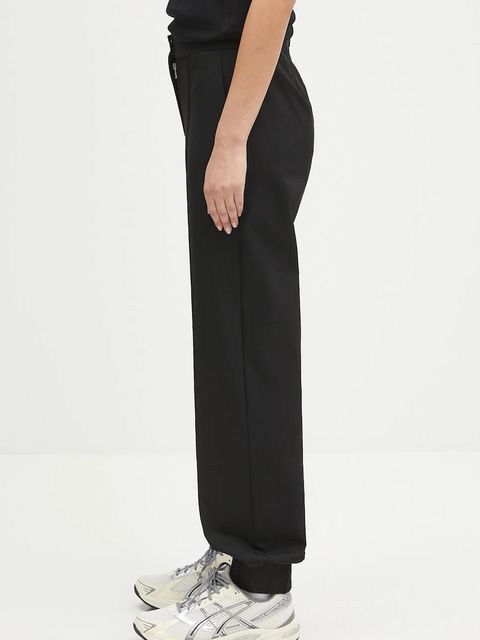 Samsoe Samsoe spodnie Saneem damskie kolor czarny proste high waist F25100156