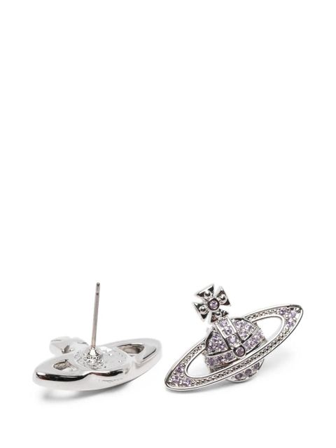 Vivienne Westwood bas relief earrings - Silver