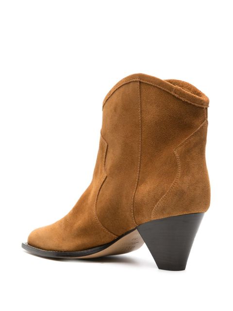 ISABEL MARANT Darizo 60mm suede boots - Brown