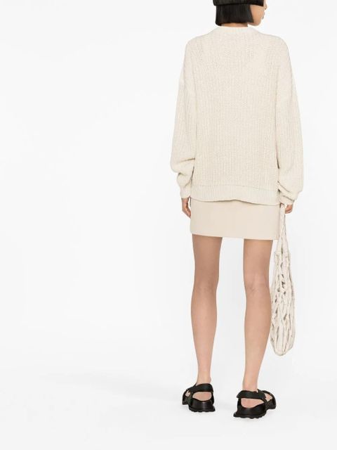 OUR LEGACY Sonar intarsia-knit jumper - Neutrals