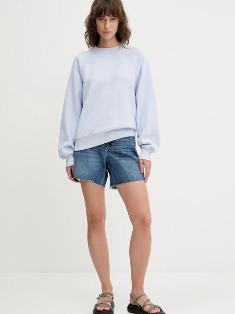 Abercrombie & Fitch bluza damska kolor niebieski gładka KI152-5352-240 - zdjęcie produktu nr 2