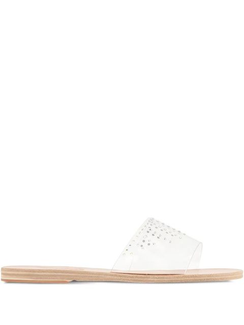 Ancient Greek Sandals Tessa embellished sandals - White - zdjęcie produktu nr 1