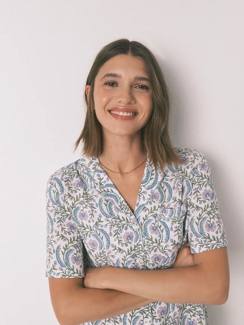 women'secret piżama damska kolor turkusowy 4852099 - zdjęcie produktu nr 2