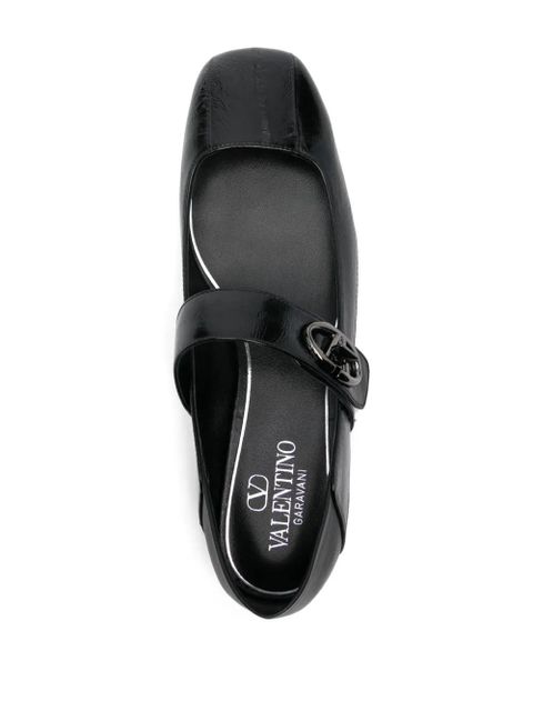 Valentino Garavani VLogo Locker ballet flats - Black