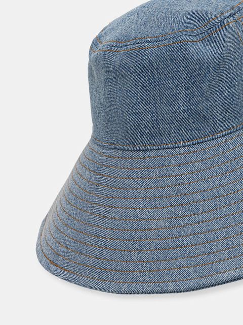 Karl Lagerfeld Jeans kapelusz jeansowy - zdjęcie produktu nr 2