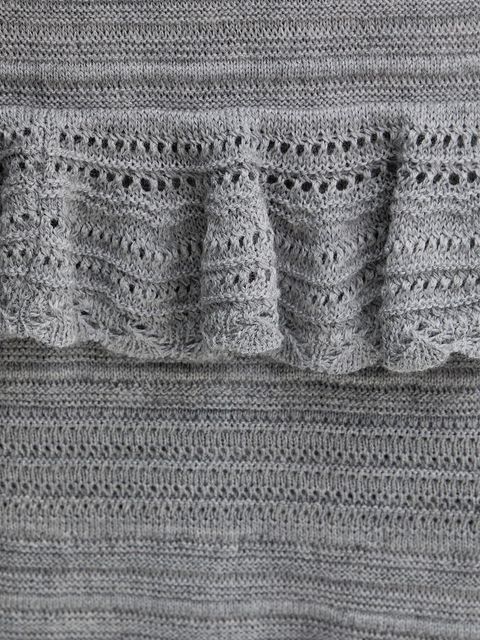 Luisa Spagnoli spódnica wełniana kolor szary midi prosta 100223