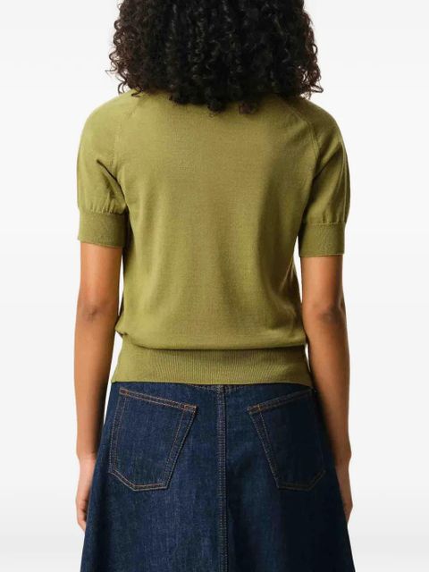 AMI Paris Ami De Coeur polo shirt - Green