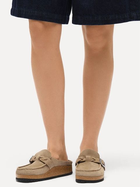 Birkenstock klapki skórzane Buckley