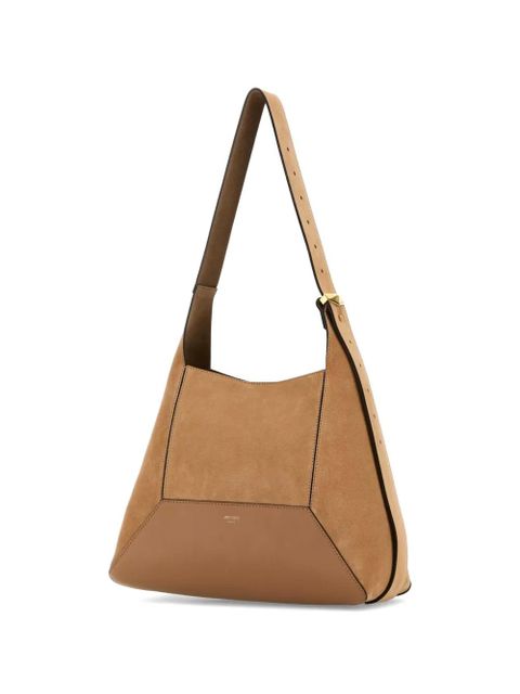Jimmy Choo suede shoulder bag - Neutrals - zdjęcie produktu nr 2