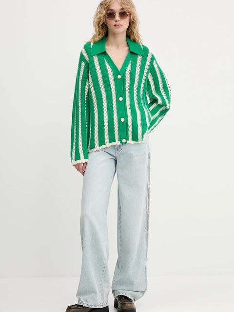 Stine Goya kardigan damski kolor zielony SG-PF25-K034-2380 - zdjęcie produktu nr 2