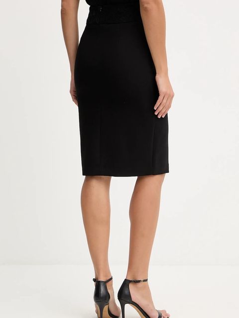 Morgan spódnica kolor czarny mini ołówkowa JANY.F - zdjęcie produktu nr 2