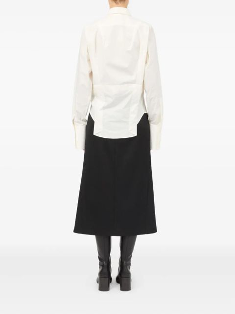 MM6 Maison Margiela layered shirt - White