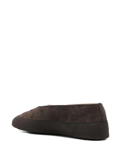 Le Monde Beryl Apres Ski shearling ballet flats - Brown