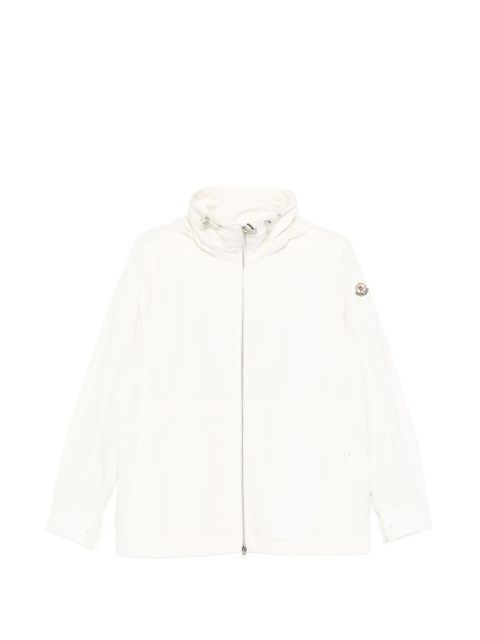 Moncler Enette zip-up short parka coat - Neutrals - zdjęcie produktu nr 1