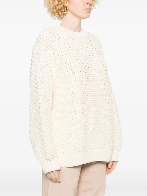 ANINE BING Sydney sweater - White
