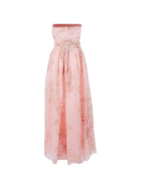 Max Mara Dominio floral-print dress - Pink - zdjęcie produktu nr 2