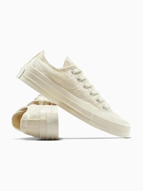 Converse tenisówki Chuck 70 Lace kolor biały A13666C
