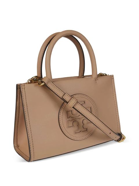 Tory Burch logo appliqué ella bio mini tote - Neutrals