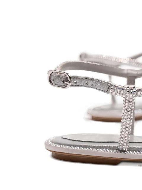 René Caovilla embellished sandals - Grey